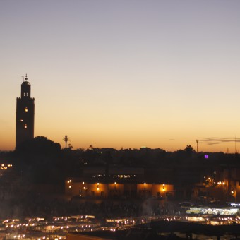 Marokko_Marrakesch_Djeemaelfna_sonnenuntergang