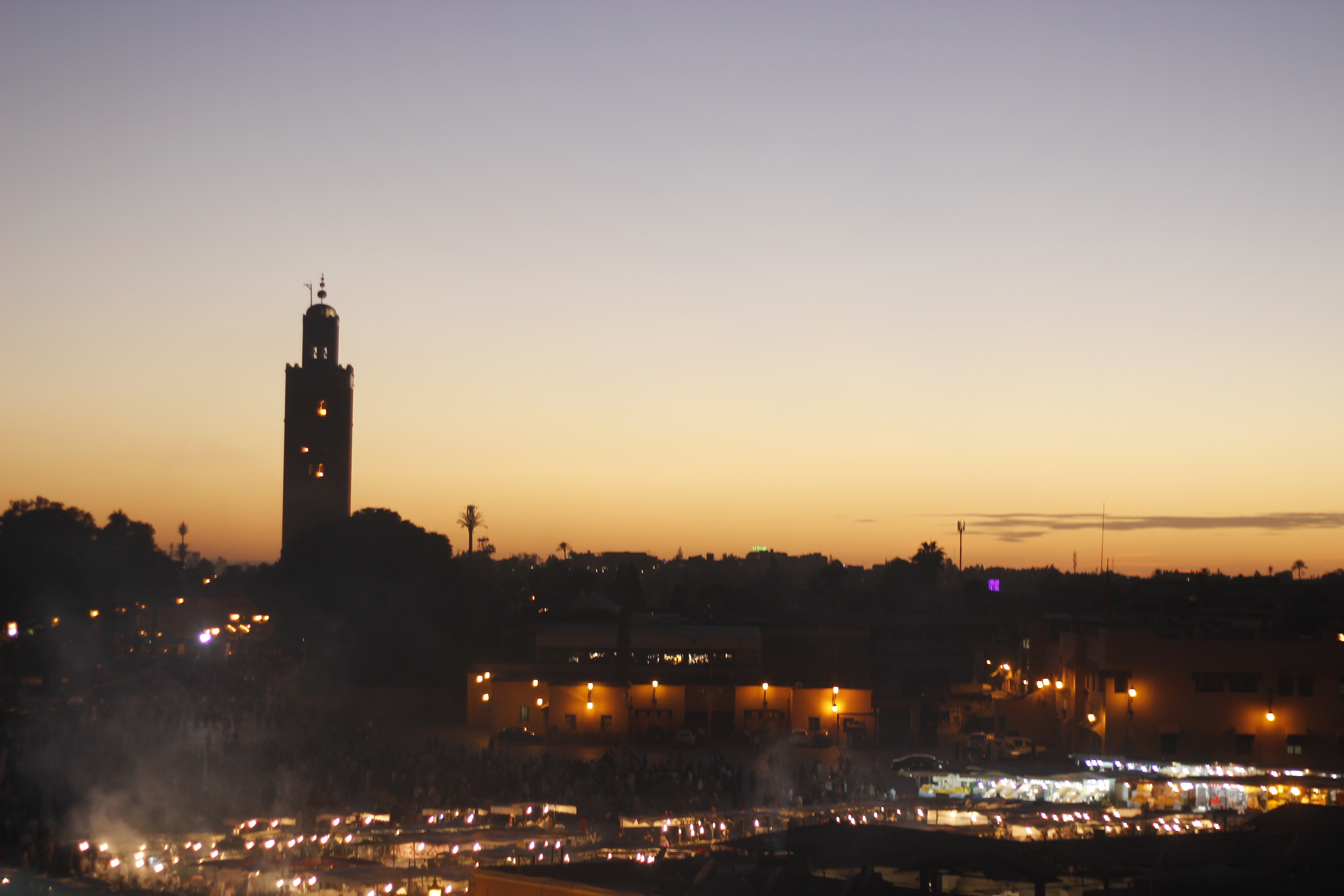 Marokko_Marrakesch_Djeemaelfna_sonnenuntergang